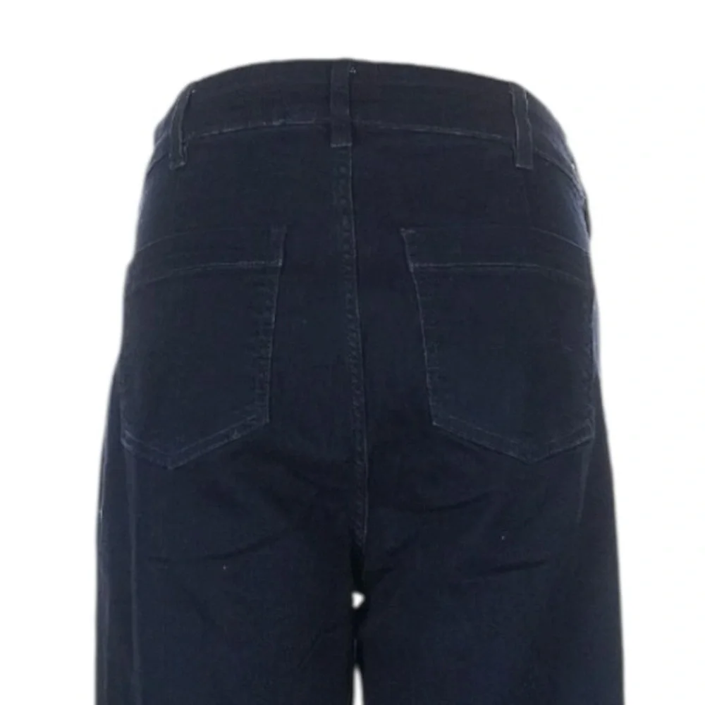 Universal Standard Dolly High Rise Straight Leg Jeans Button Fly Indigo 8 NWT